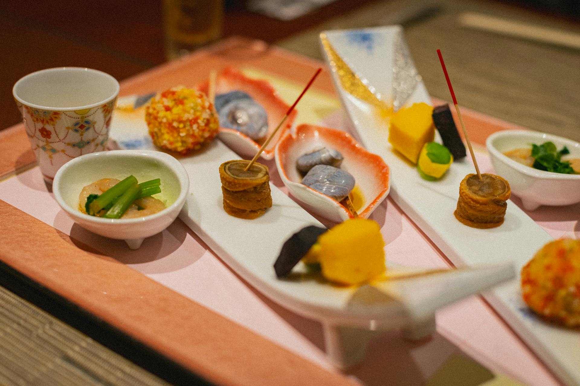 会席料理 先付